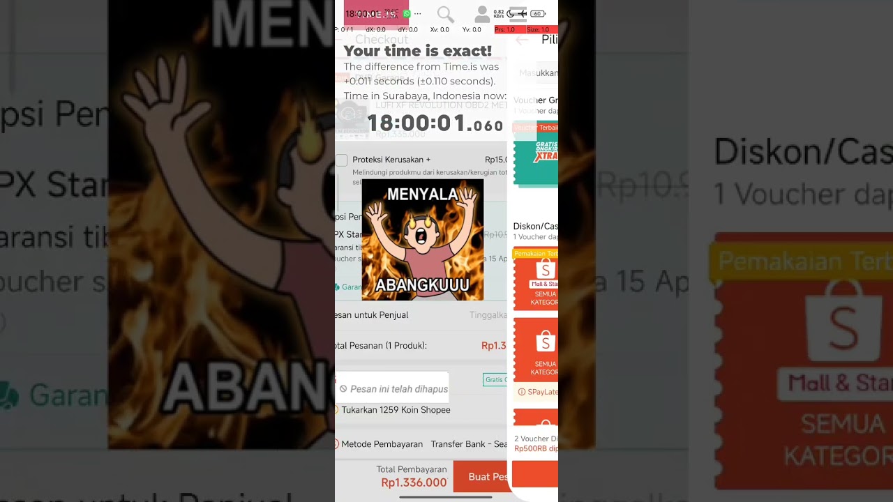 Shopee (Rebutan Claim + CO)/Android